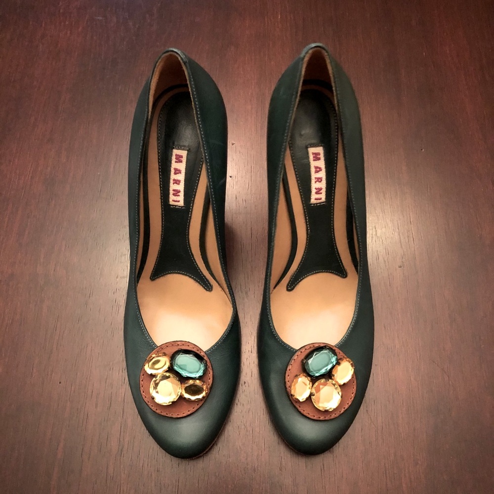 MARNI unique gem heel (gem clip) Fabulous